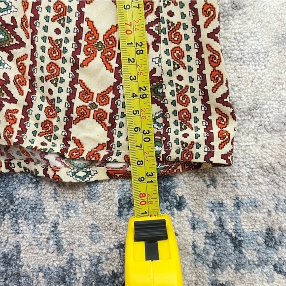 2/$25 NWT Listicle Bohemian Boho Western Paisley Lightweight Mini Tunic Dress M - Picture 11 of 14